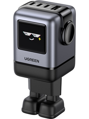 Мережевий зарядний пристрій Ugreen X688 GaN (1 USB-A + 3 USB-C) 100W Grey (45515B)