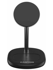 Мережевий зарядний пристрій Canyon WCS-205 15 Black (1 USB-C) 15W Black