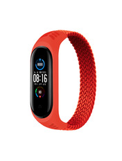 BeCover Elastic Nylon Style Mi Band 5/6/7 Червоний Red (706144)