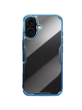 Чохол Nillkin Nature Pro Series для Apple iPhone 16 Transparent/Blue (6942018735)
