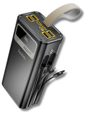 Павербанк Hoco DB58 Plentiful 1xUSB-C + 4xUSB-A 22.5 Black 30000 22,5W 30000mAh Black