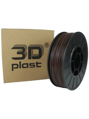 Філамент 3Dplast PLA 1,75mm 0,85kg Brown (3DPLA17508BRN)