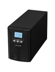ДБЖ LogicPower Smart UPS 1000 (900W) LCD EURO Black (6781) 2 x 12V/9Ah