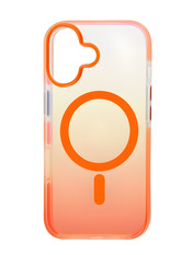 Чохол BeCover FIBRA Shock-Proof case with MagSafe для Apple iPhone 17 Orange Orange (715446)