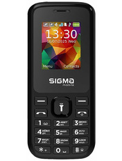 Кнопковий телефон Sigma 171 mini Black Black (4827798813713)