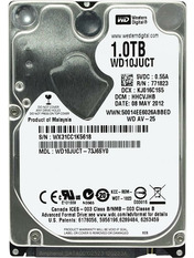 HDD накопичувач Western Digital AV 1TB 5400rpm 16MB 2.5" (WD10JUCT) Refurbished