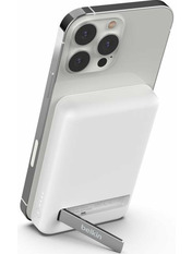 Павербанк Belkin BoostCharge Magnetic Wireless 1xUSB-C 10 5000 White 10W 5000mAh White (BPD004BTWT)