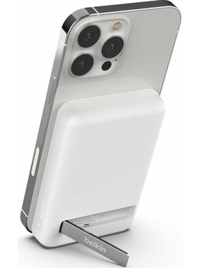 Павербанк Belkin BoostCharge Magnetic Wireless 1xUSB-C 10W 5000mAh White (BPD004BTWT)