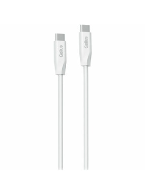 Кабель синхронізації Gelius One GP-UCN012 Type-C to Type-C 60W 1m White (100084)
