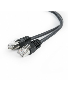 Мережевий патч-корд Cablexpert Cat.5e FTP 1m Black (PP22-1M/BK)