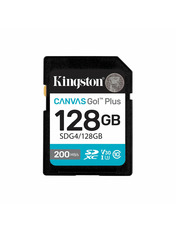 Карта пам'яті Kingston Canvas Go! Plus microSDHC 128GB Class 10 UHS-II + SD-adapter (SDG4/128GB) 128 ГБ Так Class 10 UHS-II