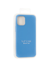 Чохол Silicone Case Full Cover (LC) для Apple iPhone 12 Mini Blue