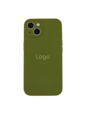 Чохол Silicone Case Full Size with Frame для Apple iPhone 13 Army Green Army Green (6913842057)