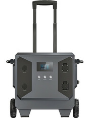 Зарядна станція PowerPlant M50 LiFePO4 4500 5120 4500W (5120Wh) Black