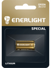 Батарейка Enerlight CR123A Lithium 1шт