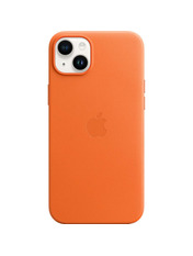 Чохол Apple Leather Case with MagSafe для Apple iPhone 14 Plus Orange Orange (MPPF3ZE/A)
