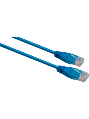 Мережевий патч-корд Vinga COPPER Cat.5e UTP 30m Blue (VCPPCC30B)