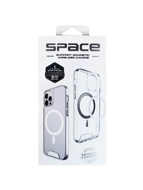 Чохол Space Case with Magnetic Fit для Xiaomi Redmi Note 15 Pro 4G Transparent (6974128503)