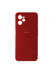 Чохол Matte Case Full Camera для Realme C35 Red Red (6952780134)