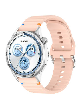 BeCover Ribbed Tape (22mm) Samsung Galaxy Watch (46mm) Pink