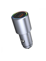 Автомобільний зарядний пристрій Proove Double Energy Plus 53W 1 USB-A + 1 USB-C Metal Grey (ACDE53110004)