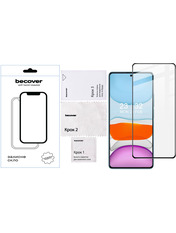Захисне скло BeCover для Xiaomi Redmi Note 14 4G Black глянсове