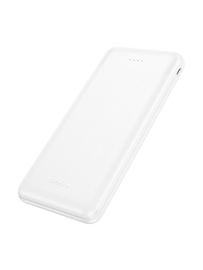 Павербанк Hoco J153 Stability 1xUSB-C + 2xUSB-A 10W 10000mAh White