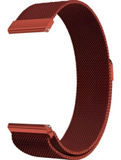 BeCover Milanese Style Xiaomi Amazfit/Samsung 22 mm Червоний Wine (707789)