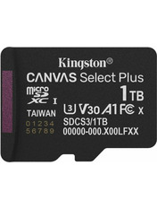 Карта пам'яті Kingston Canvas Select Plus Gen3 1 ТБ Ні microSD 1TB UHS-I U3
