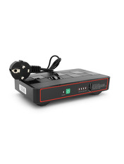 ДБЖ для роутера Green Wave Ecoputer P60W 2xDC+USB OUT 24W 12000Ah Li-Pol 1x5V/2x12V Black (GWUPS-60W-12000)