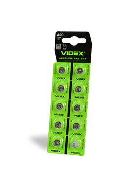 Батарейка Videx LR936/AG9 Alkaline 10шт (23425)