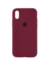 Чохол Silicone Case (MC) для Apple iPhone XR Marsala
