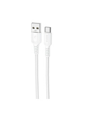 Кабель синхронізації Borofone BX116 USB to Type-C Ні 1 White 18W 1m White