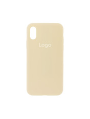 Чохол Silicone Case Full Size (AA) для Apple iPhone X/XS Yellow Yellow (6981357204)