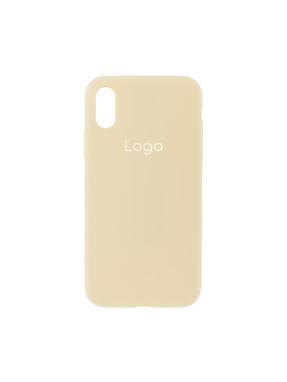 Чохол Silicone Case Full Size (AA) для Apple iPhone X/XS Yellow (6981357204)