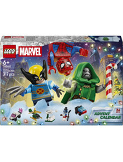 Lego Super Heroes Marvel Адвент-календар 2026 317 деталей (76340) Конструктори