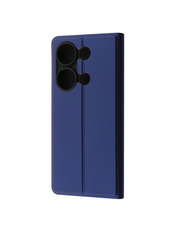 Чохол Wave Flap Case для Xiaomi Redmi Note 13 Pro 4G/Poco M6 Pro 4G/Redmi Note 14s Blue