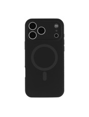 Чохол Glow Silicone Case Full Camera with Magsafe для Apple iPhone 18 Pro Max Black Black (6937104825)