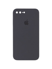 Чохол Silicone Case Full Aquarelle для Apple iPhone 7+/8+ Dark Gray
