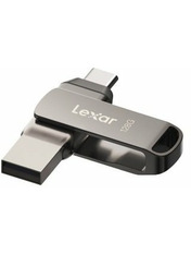 USB накопичувач Lexar D400 128 ГБ 128GB Silver (LJDD400128G-BNQNG)