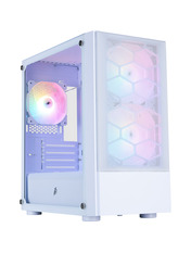 Корпус 1stPlayer X4-M-WH-2F1P-W-1F1-W Без БЖ Midi-Tower Midi-Tower White Білий