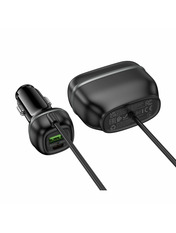 Автомобільний зарядний пристрій Hoco Z59 Rank 48W 1 USB-A Black