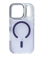 Чохол BeCover FIBRA Star Shine with MagSafe для Apple iPhone 17 Pro Purple Purple (715430)