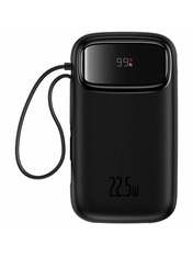 Павербанк Baseus QPow2 1xUSB-C + 1xUSB-A Black 22,5W 20000mAh Black (P10055002113-00)