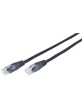 Мережевий патч-корд Gembird Cat.5e UTP 2m Black (PP12-2M/BK)
