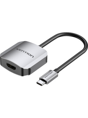 Відео адаптер Vention HDMI (F) to Type-C (M) Black
