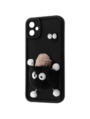 Чохол Pretty Things Case для Samsung Galaxy A06 A065 Black/Fluffy Black