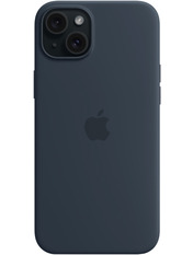 Чохол Apple Silicone Case with MagSafe для Apple iPhone 15 Blue Blue (MT0N3ZM/A)