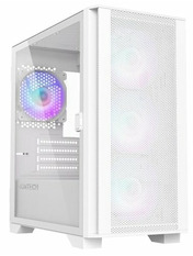 Корпус Montech AIR 100 ARGB Mini-Tower White Mini-Tower Без БЖ
