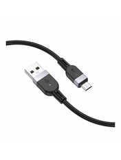 Кабель синхронізації Hoco X109 Silicone USB to microUSB 2 12W 2m Black